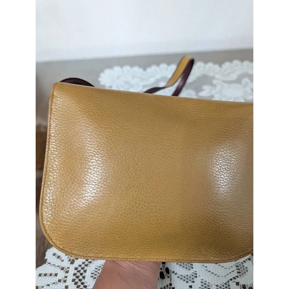 Cartier crossbody bag golden yellow color